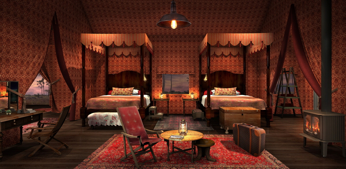 Botswana Jacks Camp Luxuszelt