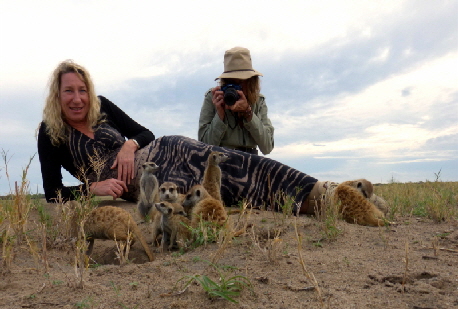 Safari zu den Erdmnnchen in Botswana