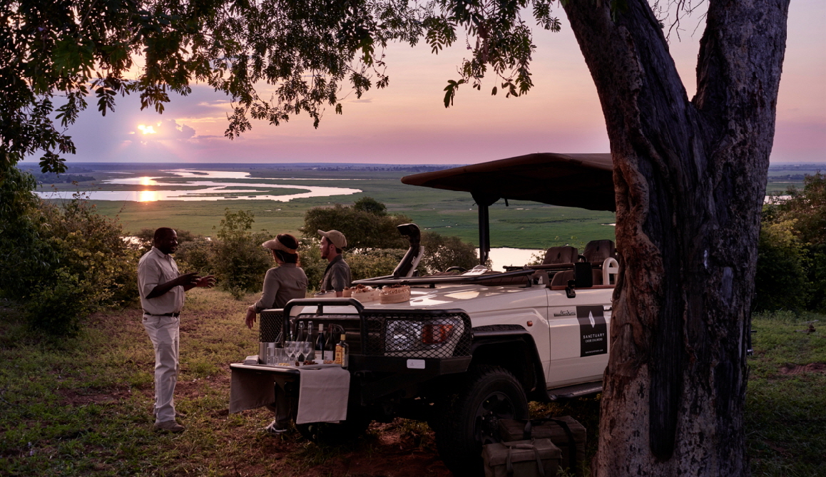 Chobe Chilwero Sanctuary Sundowner